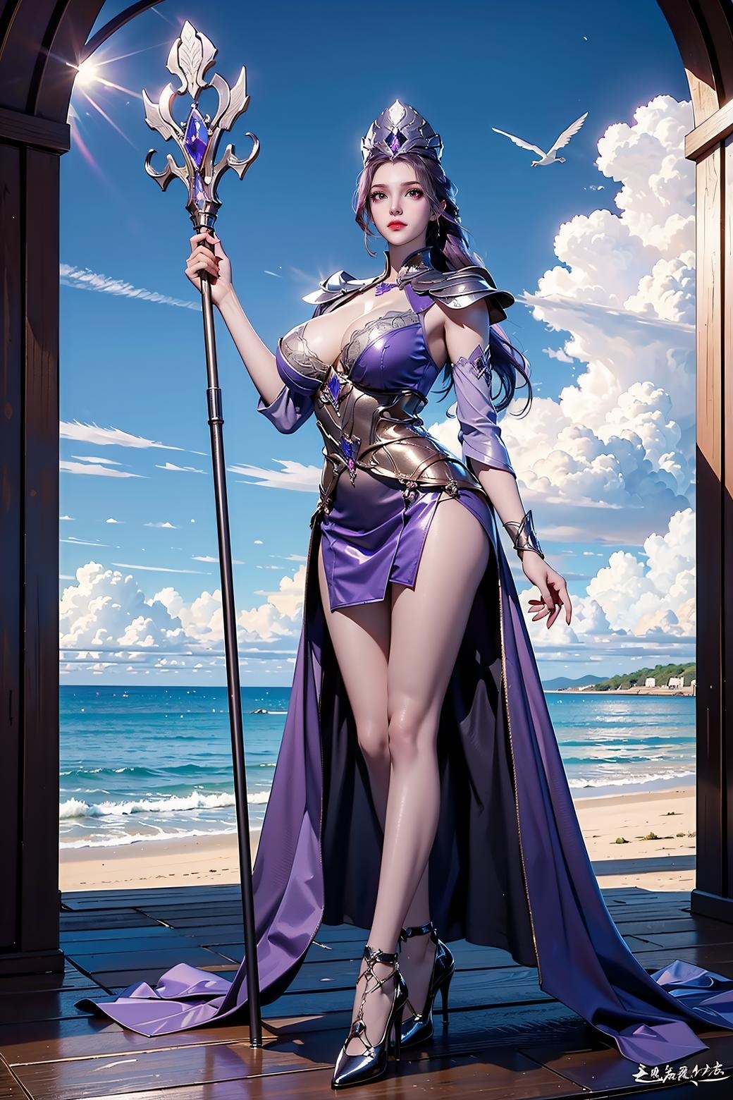 斗罗大陆比比东AI女神缩略图1