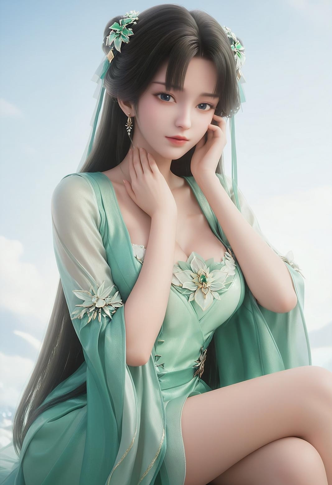 诛仙碧瑶国漫女神下载预览1