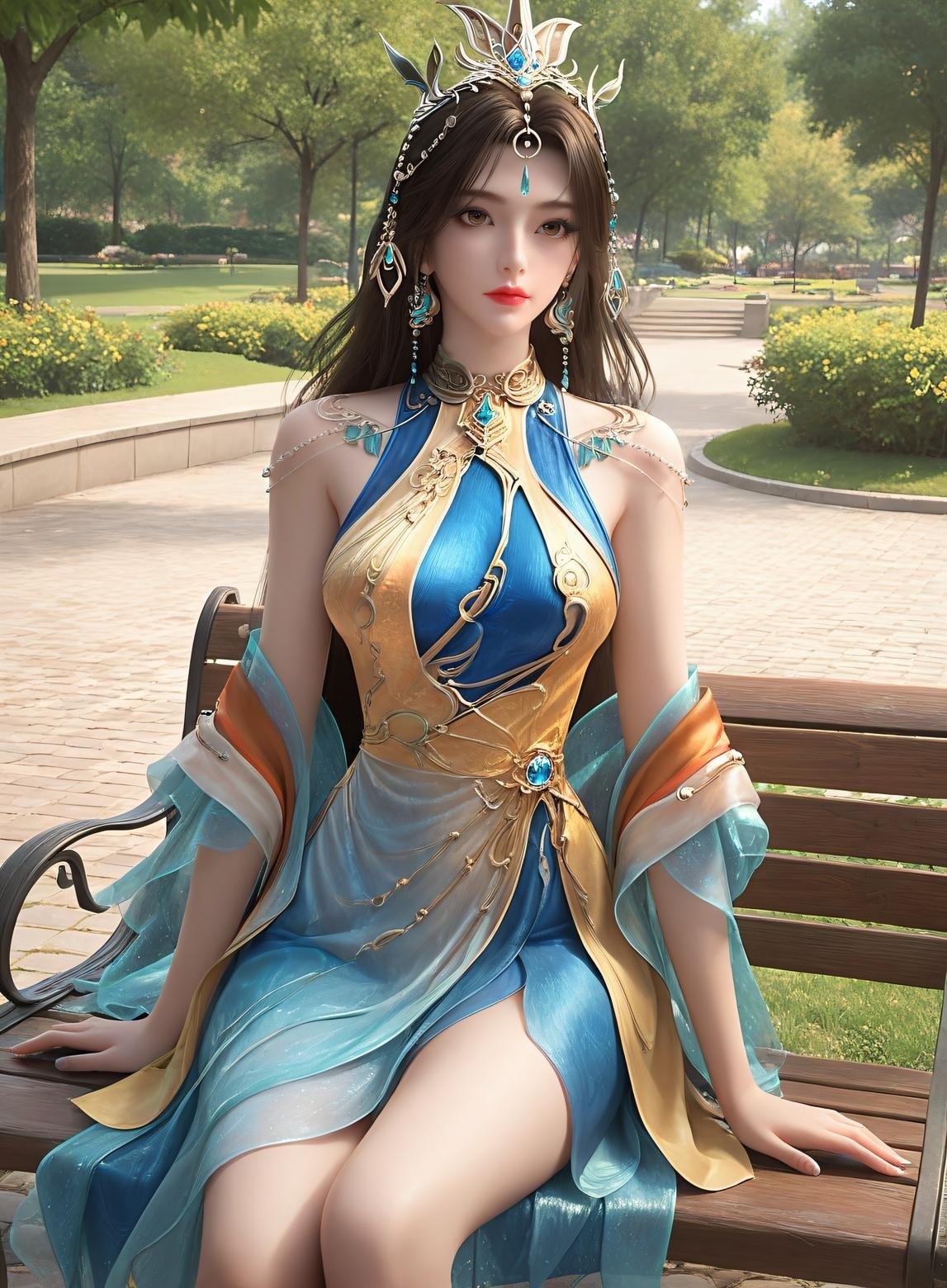 完美世界凰女AI女神缩略图1