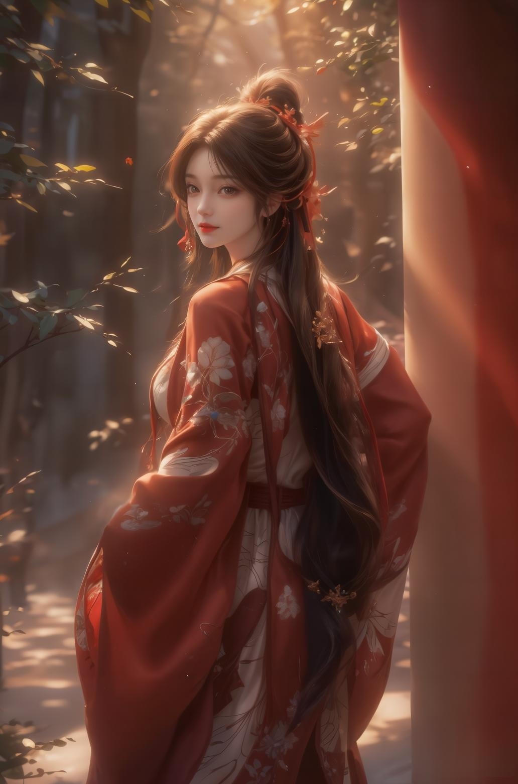 完美世界火灵儿国漫女神缩略图1