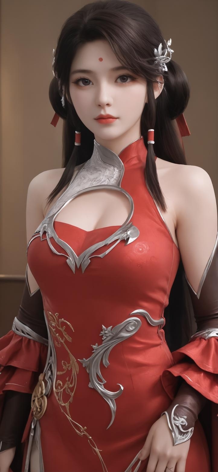 完美世界火灵儿国漫壁纸下载预览1