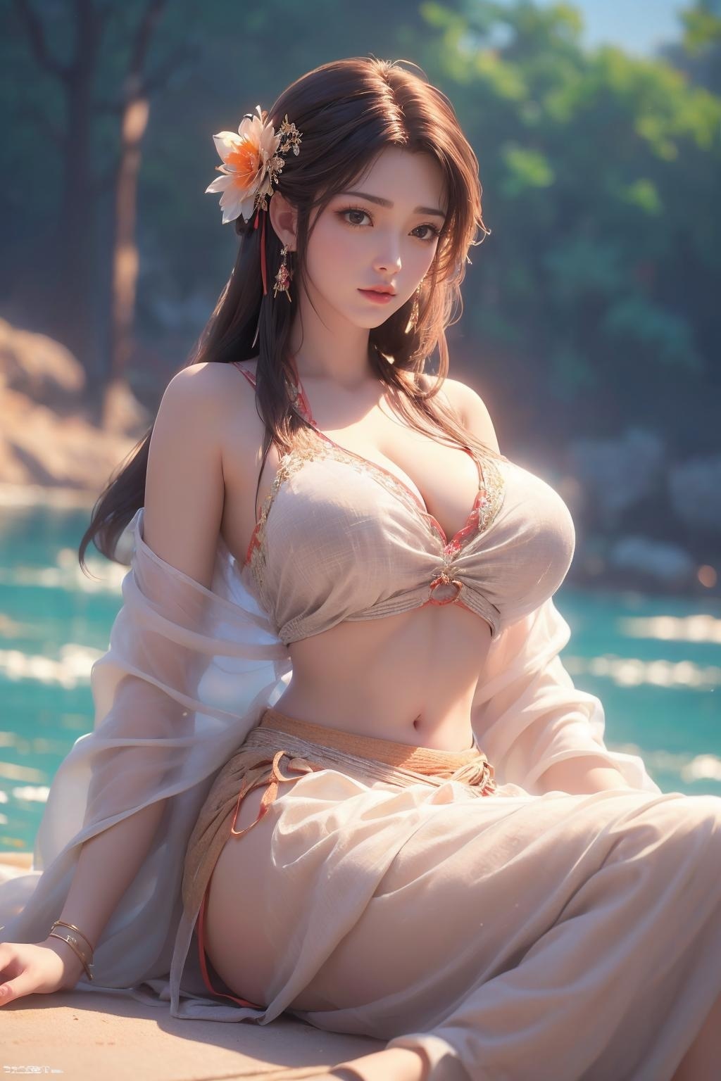 完美世界火灵儿国漫壁纸下载预览1