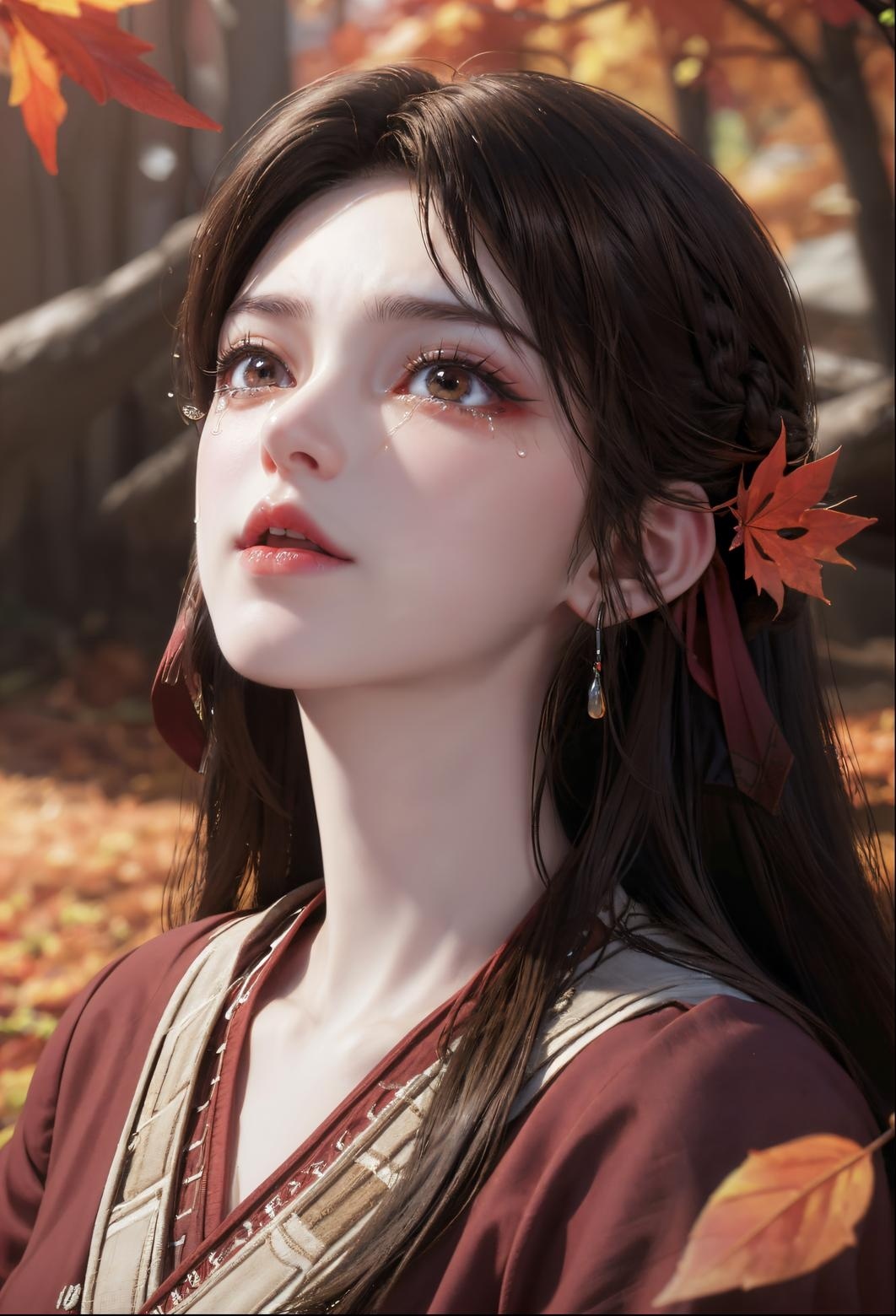 完美世界火灵儿国漫壁纸缩略图1