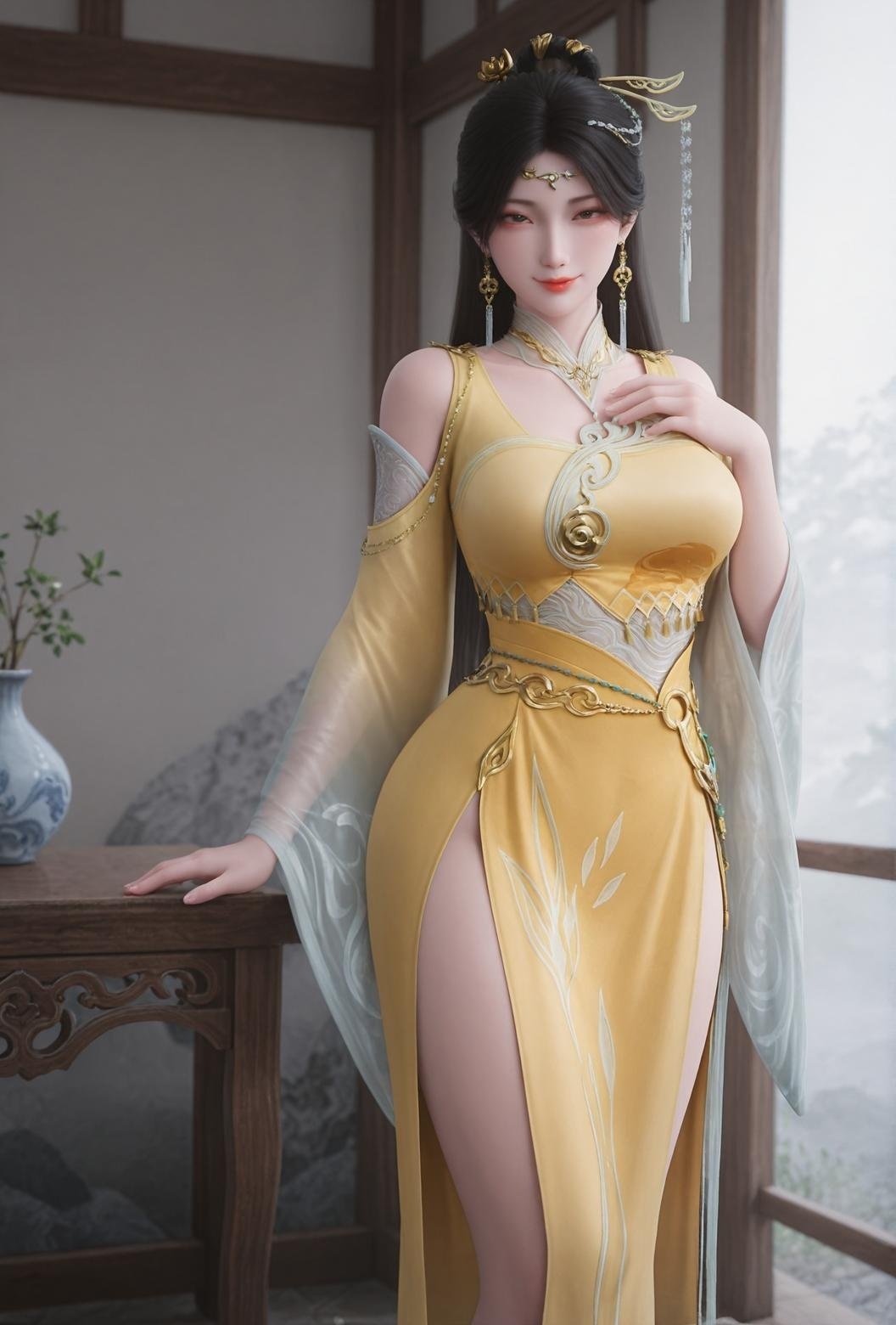 诛仙金瓶儿AI女神缩略图1