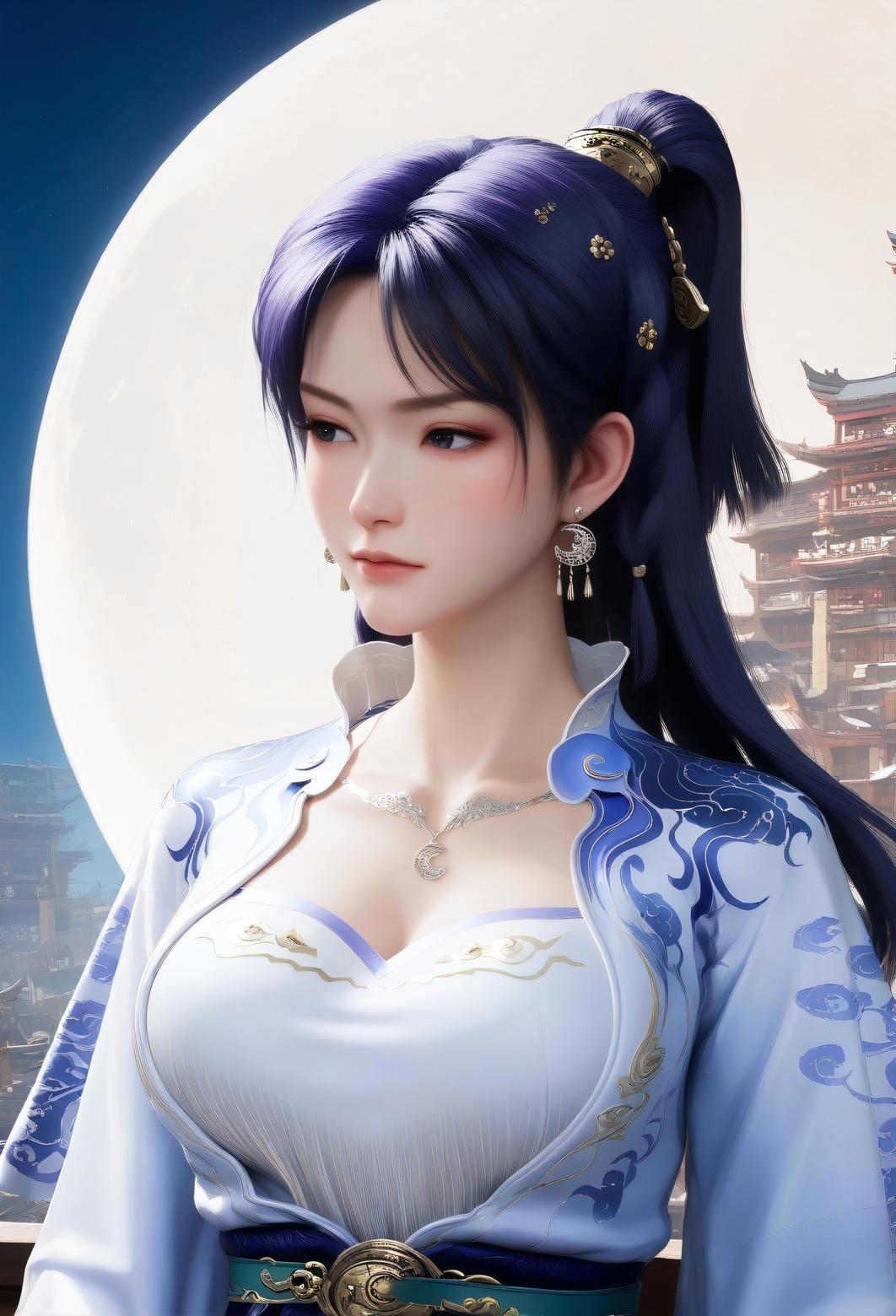 遮天姬紫月国漫壁纸缩略图2