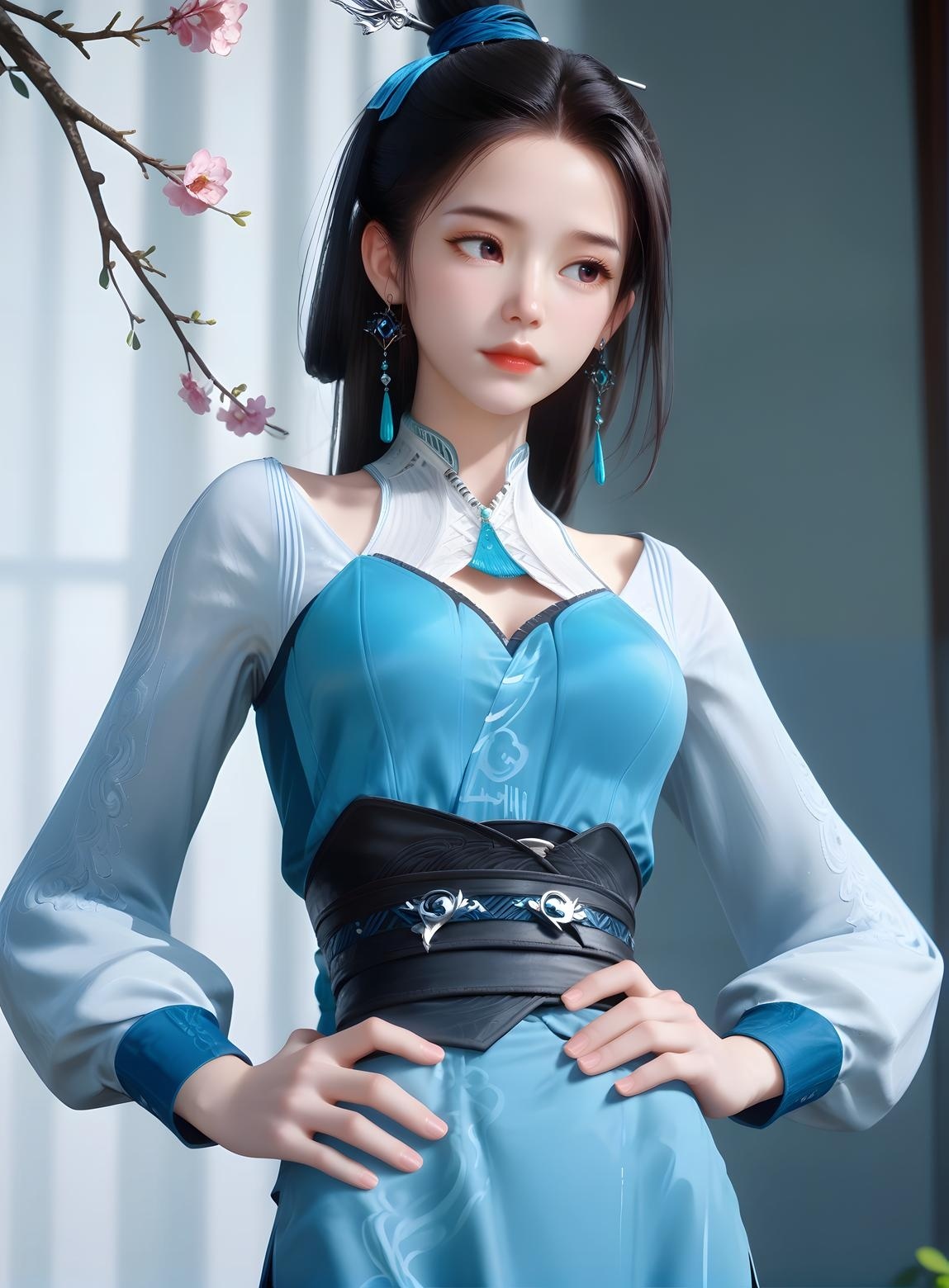 师兄啊师兄蓝灵娥国漫壁纸缩略图1