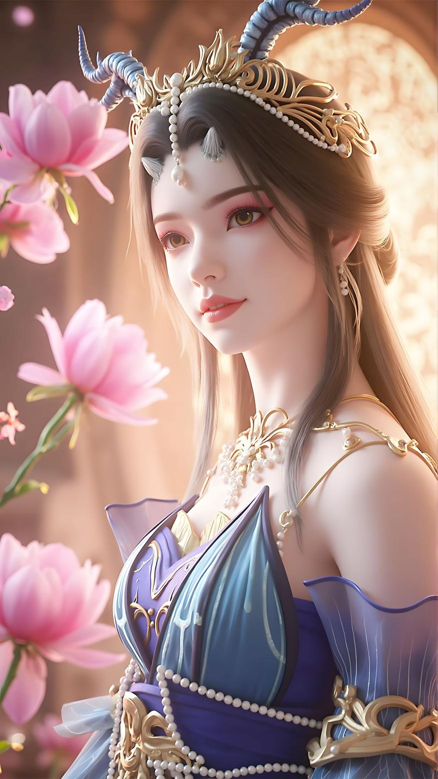 完美世界龙女国漫壁纸下载预览2