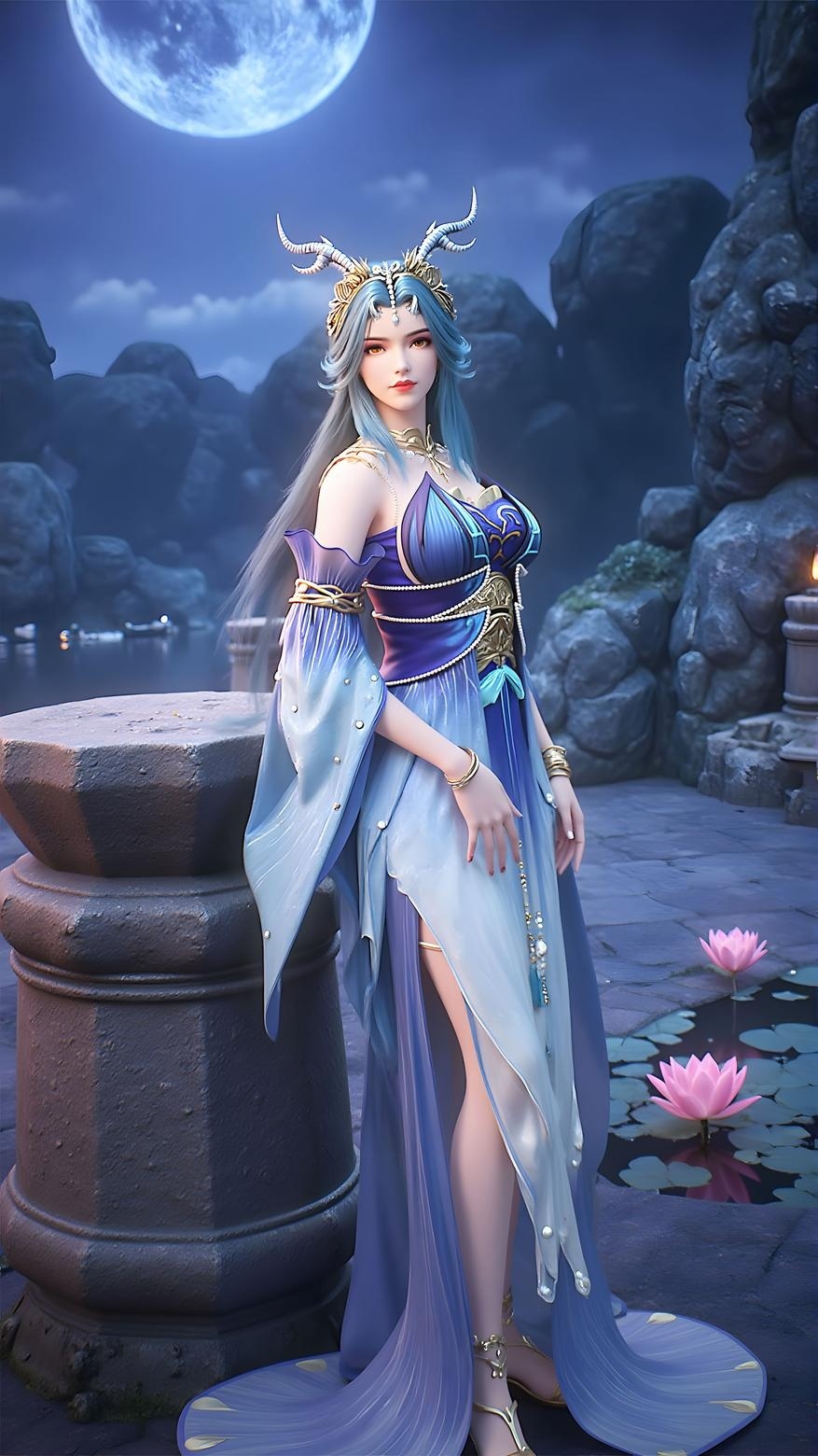 完美世界龙女国漫女神缩略图1