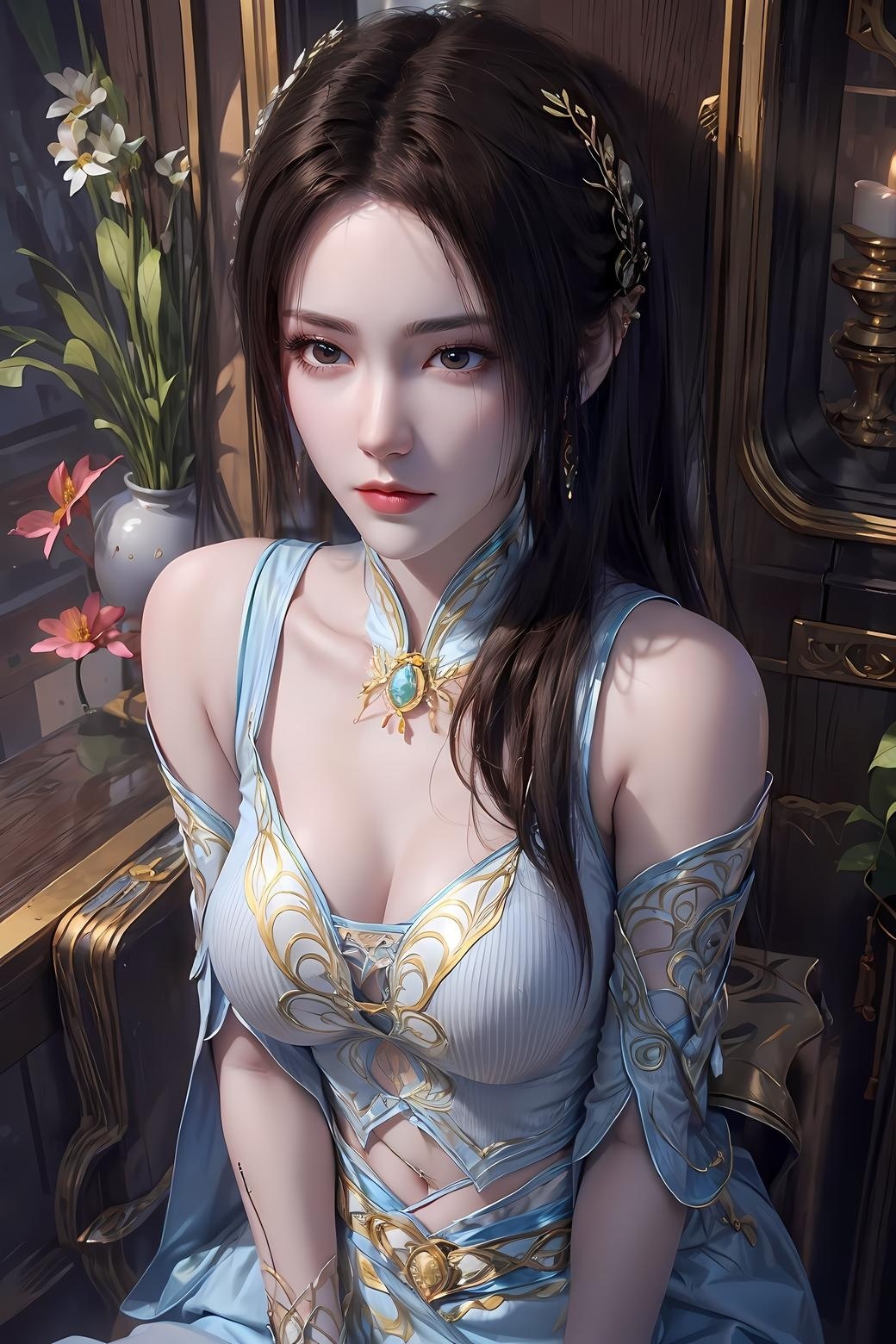 斗破苍穹纳兰嫣然AI女神缩略图1