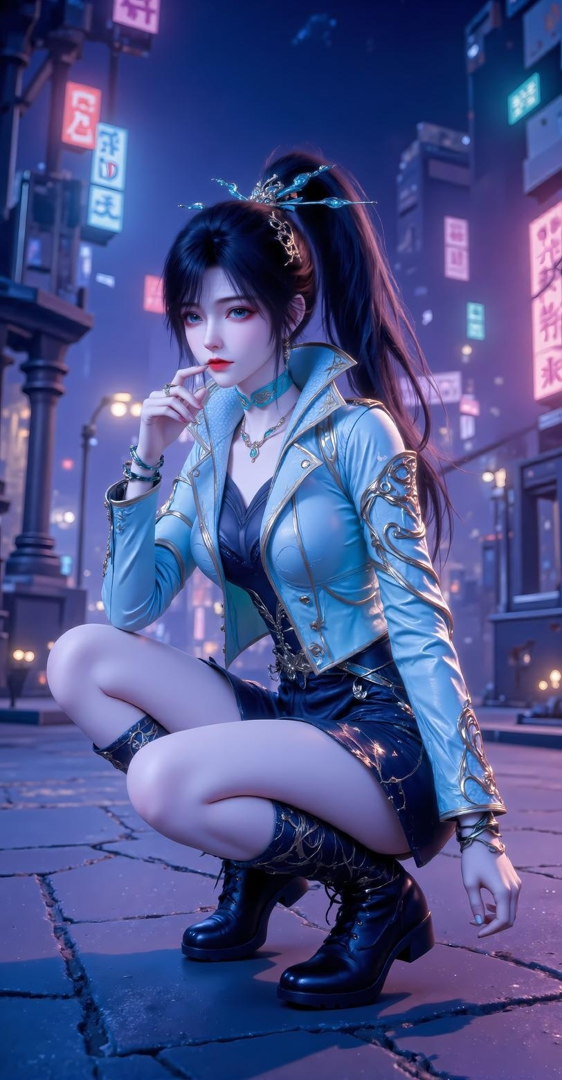 斗破苍穹青鳞AI同人缩略图1