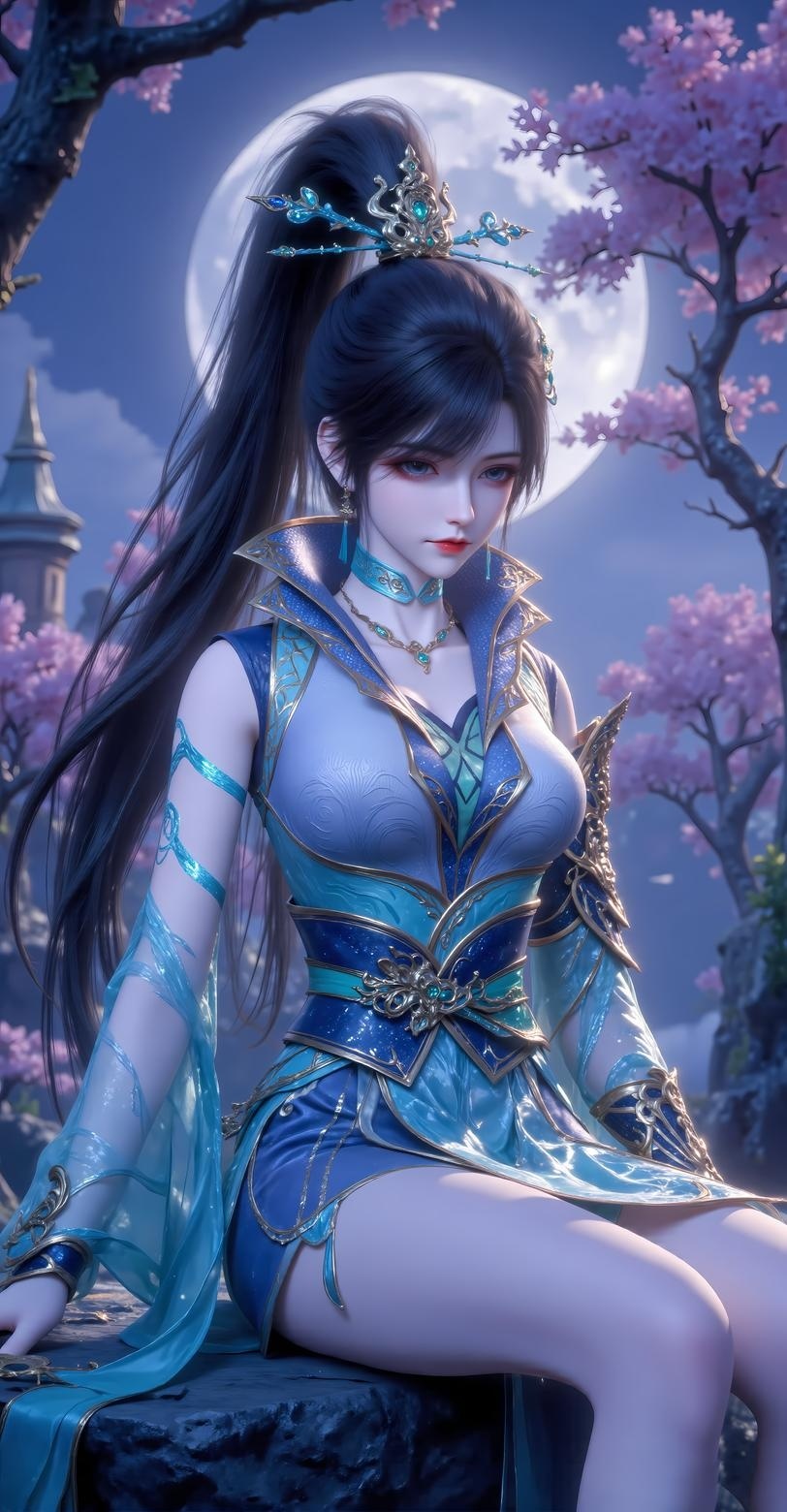 斗破苍穹青鳞国漫女神下载预览1