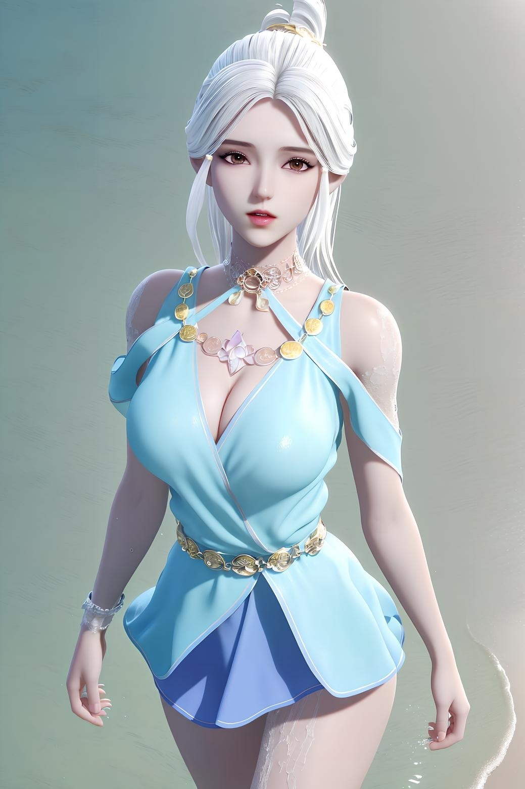 逆天至尊沈素冰AI女神缩略图1