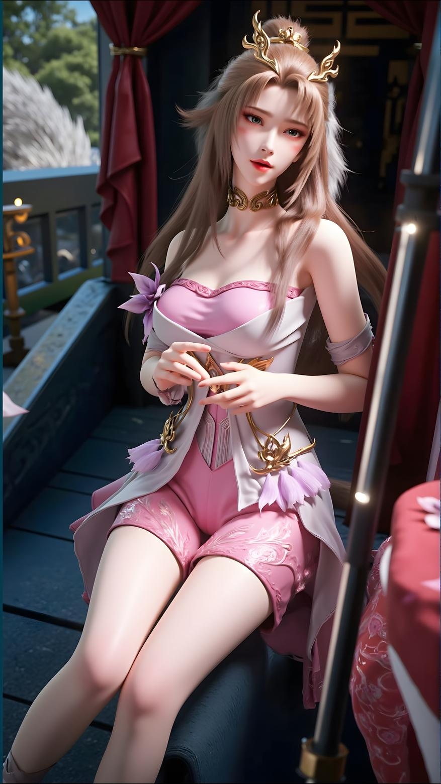 完美世界天狐仙子AI同人缩略图2