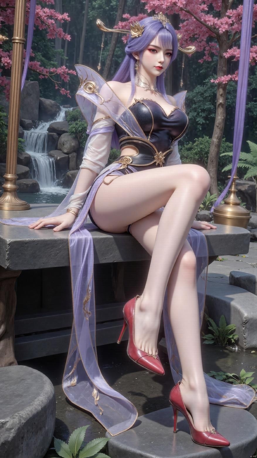 百炼成神天穹AI女神缩略图2
