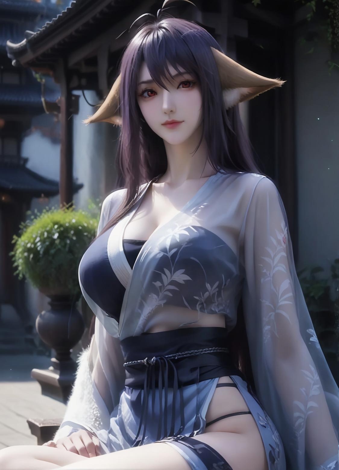 狐妖小红娘涂山雅雅AI同人缩略图1