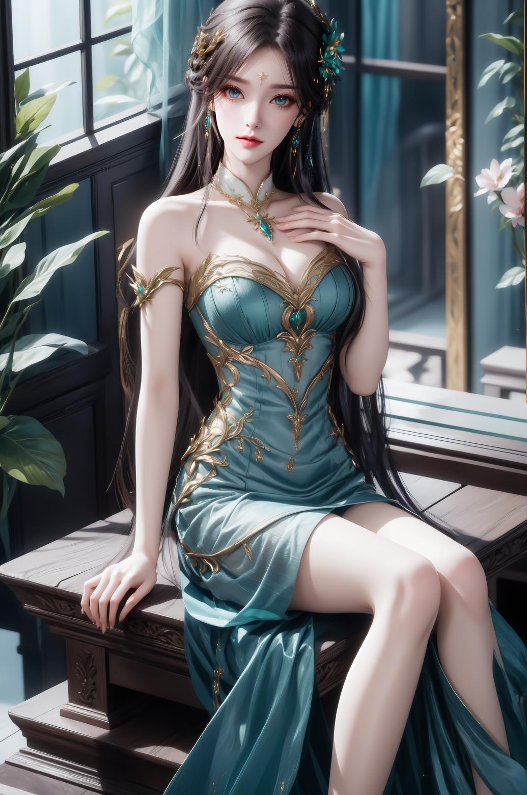 斗破苍穹萧薰儿AI女神缩略图1