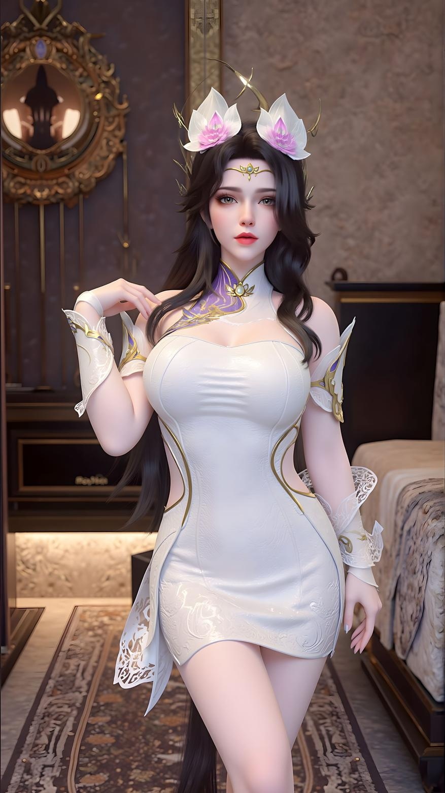 斗破苍穹玄衣国漫女神缩略图1