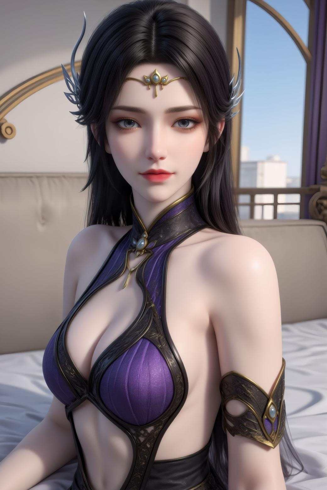 斗破苍穹玄衣AI同人缩略图1