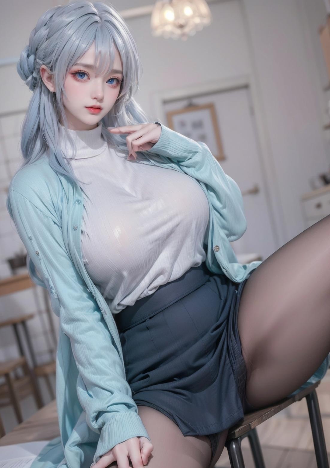 恋爱物语雪乃深冬AI女神下载预览1