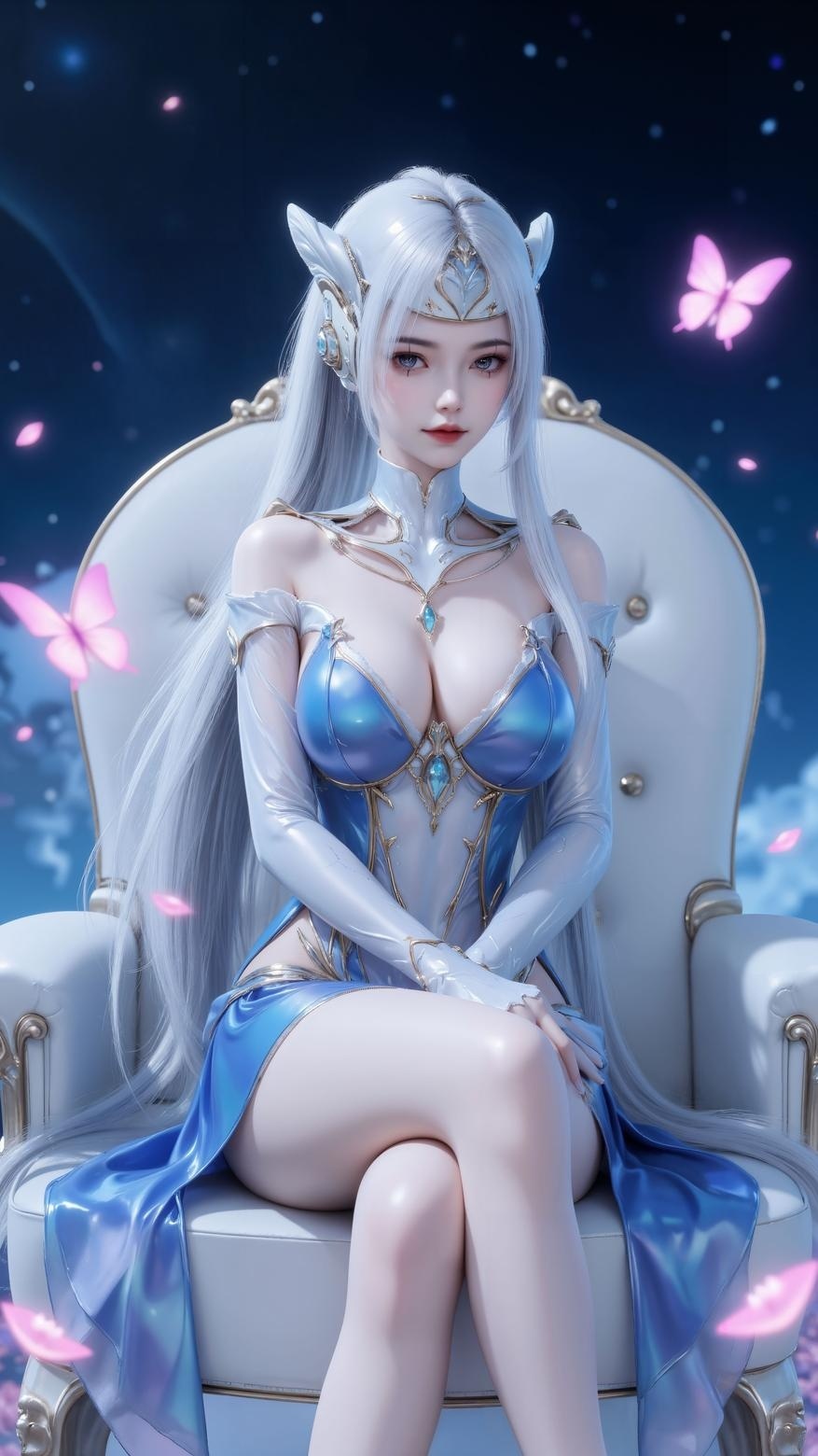 吞噬星空银雪侯AI同人缩略图1