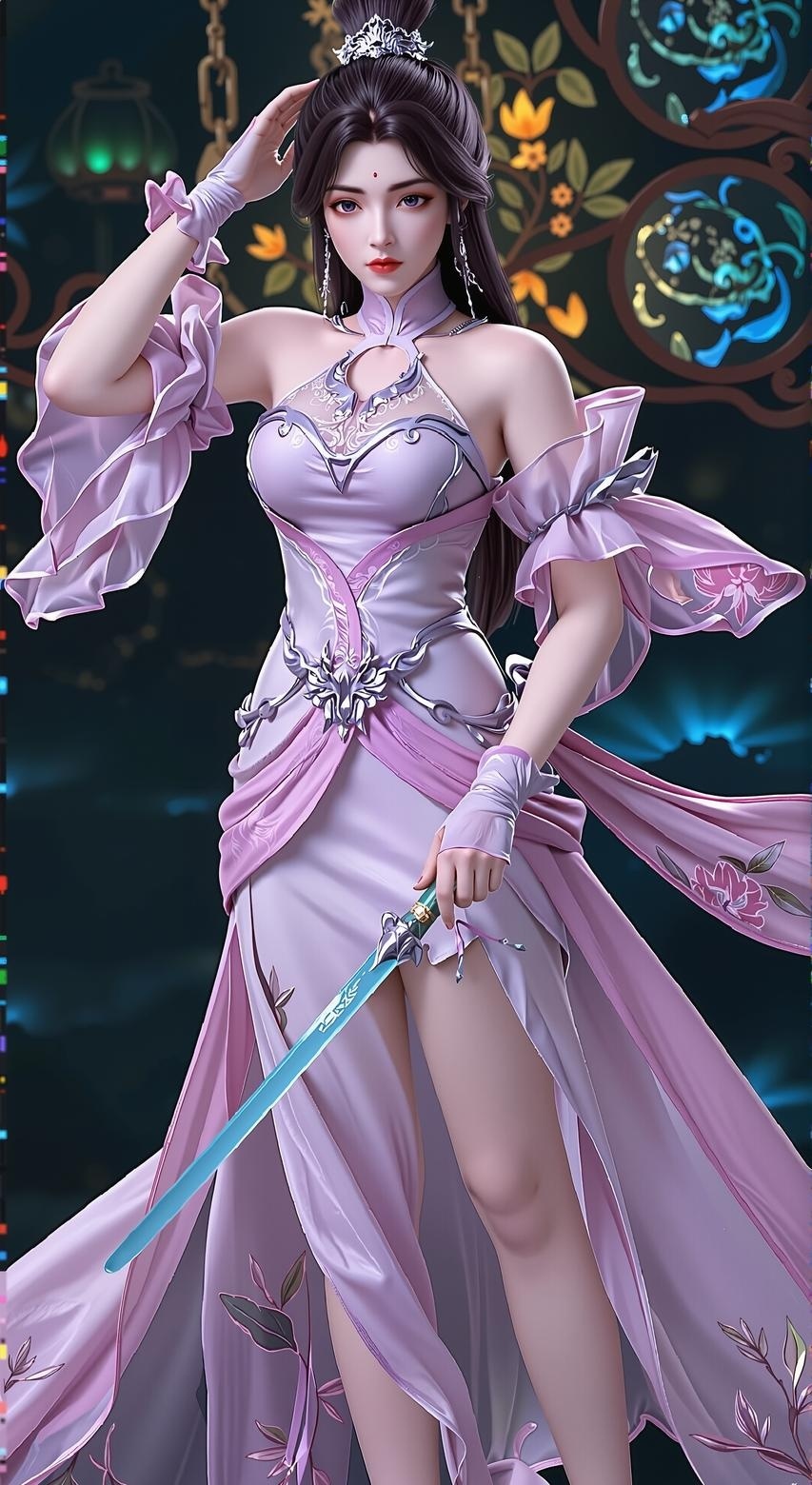 完美世界月婵AI女神下载预览1