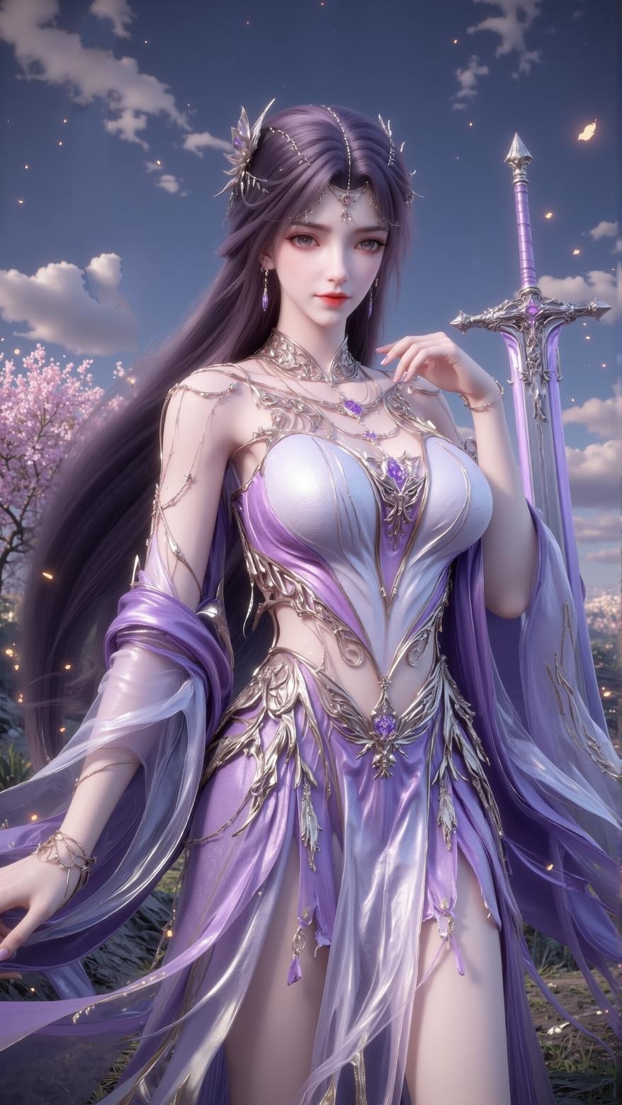 完美世界云曦AI同人缩略图1