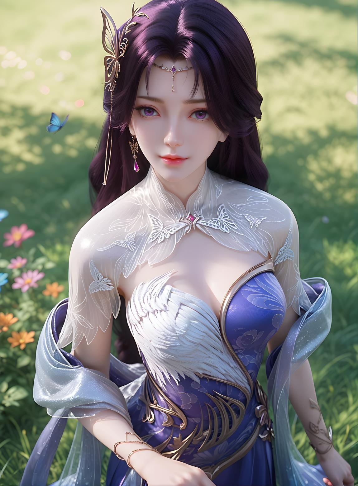 完美世界云曦AI女神缩略图1