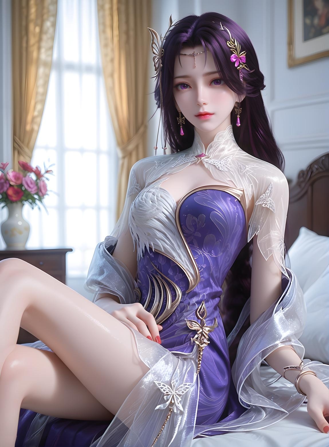 完美世界云曦国漫女神缩略图1
