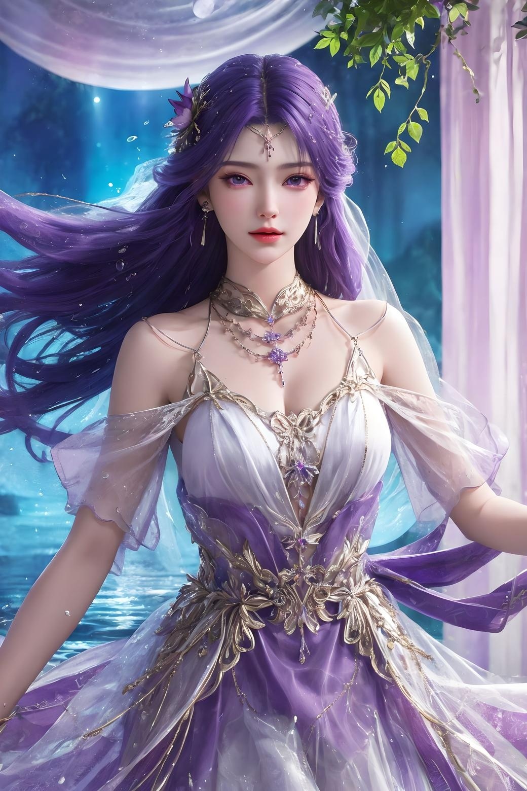 完美世界云曦国漫女神缩略图1