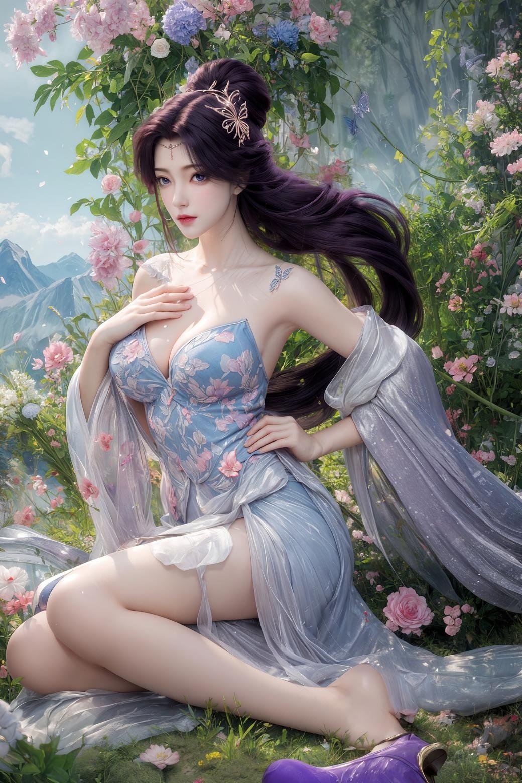 完美世界云曦国漫女神缩略图1
