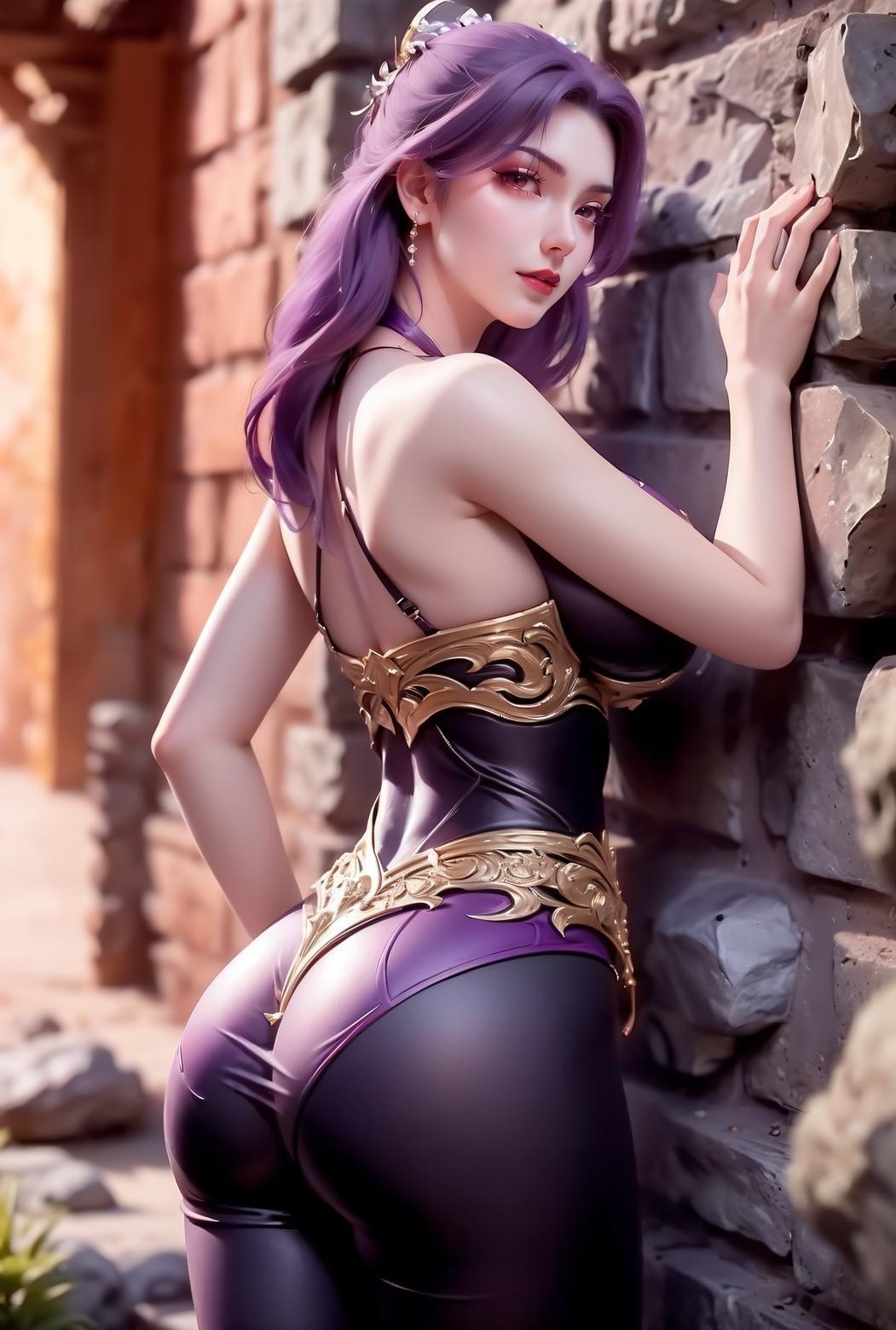 完美世界紫貂国漫壁纸下载预览2