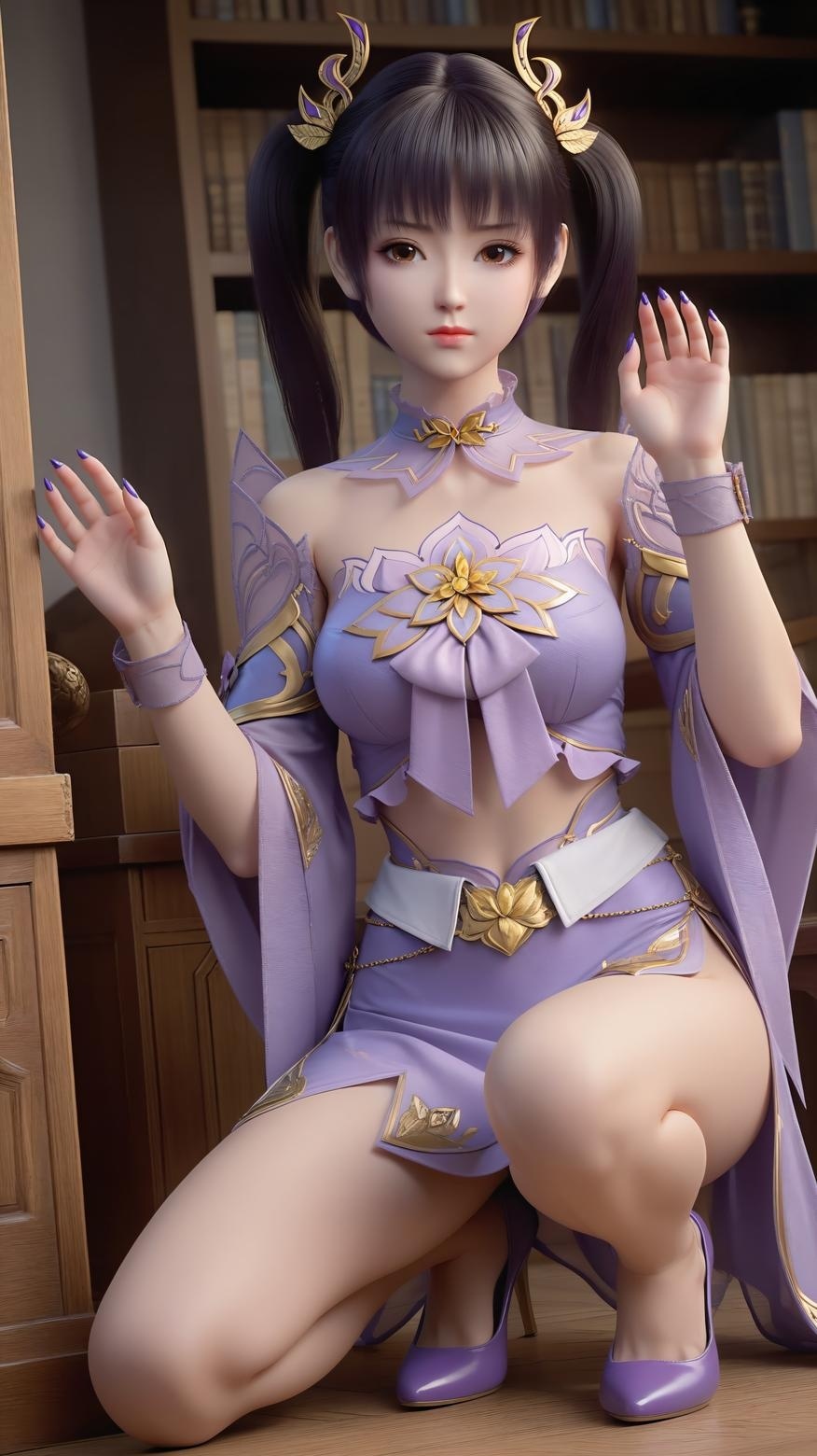 斗破苍穹紫妍国漫壁纸下载预览1